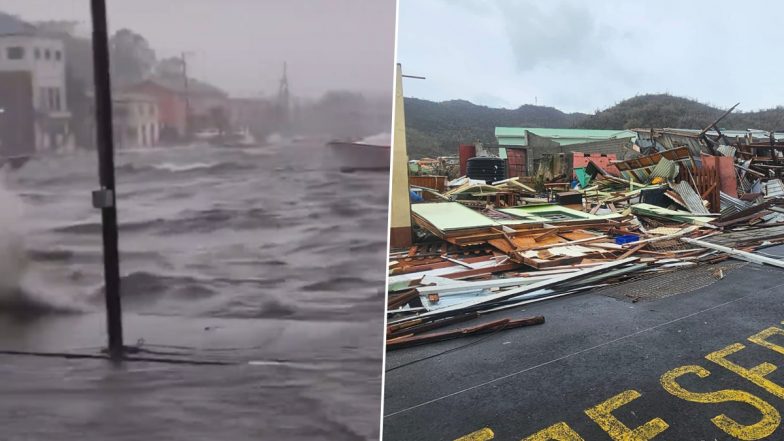 Hurricane Beryl Leaves Trail of Destruction in Carriacou, Union Island; Electricity and Power Supply Affected in Barbados (See Pics and Videos)