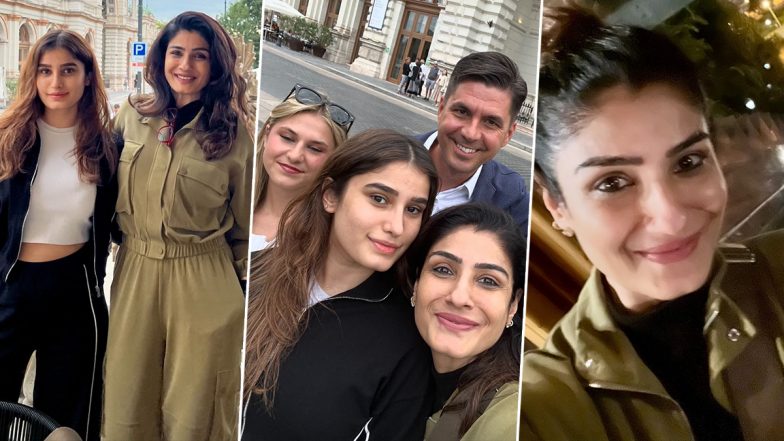 Raveena Tandon Shares Glimpses of Her Budapest Vacation With Daughter Rasha Thadani; See Stunning Photos!