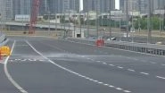 Mumbai Coastal Road: 3.5 km North-Bound Arm of Mumbai Coastal Road Linking Haji Ali to Worli Opens for Vehicles (Watch Video)