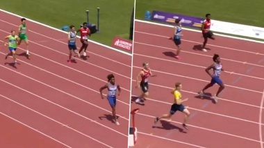 British Sprinter Jake Odey-Jordan Suffers 'Disaster' In Race After He Slows At Finish Line, Squanders Lead and Gets Eliminated at European Athletics U18 Championships 2024