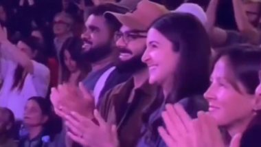 Anushka Sharma and Virat Kohli Attend Krishna Das’ Kirtan Show in London (Watch Video)