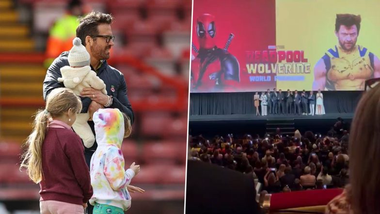 ‘Olin’: Ryan Reynolds Reveals Name of His Fourth Child With Blake Lively at ‘Deadpool & Wolverine’ Premiere Event (Watch Video)