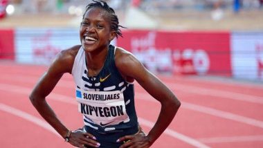 Faith Kipyegon Breaks Her Own World Record in 1500 Meters; Yaroslava Mahuchikh Sets High Jump Mark