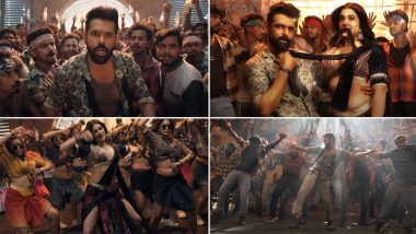 ‘Double iSmart’ Song ‘Maar Muntha Chod Chintha’: Ram Pothineni and Kavya Thapar’s Energetic Dance Number Will Make You Hit the Dance Floor! (Watch Lyrical Video)