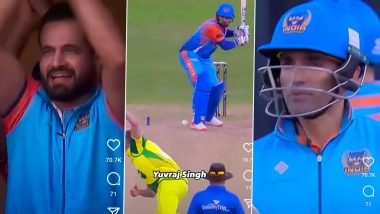 Yuvraj Singh, Robin Uthappa, Irfan Pathan And Yusuf Pathan Score Fifties During India Champions vs Australia Champions WCL 2024 Semifinal (Watch Highlights)