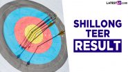 Shillong Teer Results Today, July 23 2024: Winning Numbers, Result Chart for Shillong Morning Teer, Shillong Night Teer, Khanapara Teer, Juwai Teer and Jowai Ladrymbai