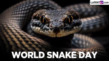 World Snake Day 2024 Date and Theme: Know the Significance of the Day That Highlights the Need To Protect and Conserve the Slithering Reptiles