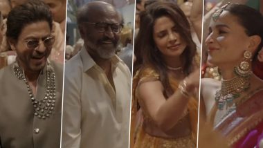 Rajinikanth, Shah Rukh Khan, Priyanka Chopra, Alia Bhatt and Others Dance Their Hearts Out at Anant Ambani-Radhika Merchant’s Wedding (Watch Video)