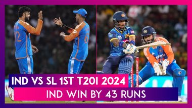 IND vs SL 1st T20I 2024 Stat Highlights: Suryakumar Yadav, Riyan Parag Help India Beat Sri Lanka By 43 Runs