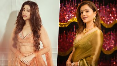 Second Sawan Somvar 2024 Celebrations: Shivangi Joshi and Rubina Dilaik Seek Blessings at Temple on This Auspicious Occasion