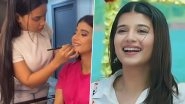 &lsquo;Yeh Rishta Kya Kehlata Hai&rsquo;: Samridhii Shukla Aka Abhira Shares BTS Glimpse From Her Makeup Sesh (See Pics)