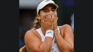 Wimbledon 2024: Jessica Bouzas Maneiro Shocks Defending Champion Marketa Vondrousova; Elena Rybakina Storms Into Second Round