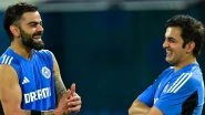 IND vs SL 1st ODI 2024: Virat Kohli, Gautam Gambhir Crack Up in Training Session As India Prepare for Series Against Sri Lanka