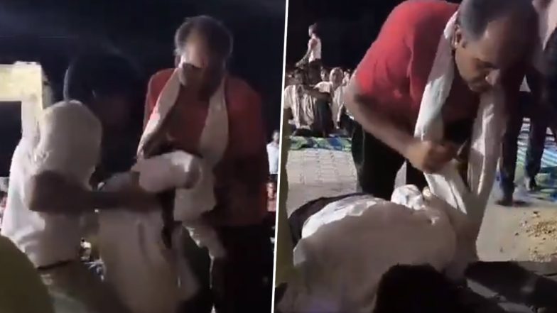 Sudden Death in Rajasthan: Man Suffers Heart Attack While Dancing During Bhajan in Ajmer, Dies; Disturbing Video Surfaces