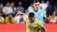 Uruguay 0-0 Brazil, Copa America 2024: Vinicius Jr and Team Crash Out After Penalty Shoot-Out Loss Against 10-Men La Celeste
