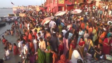 Sawan 2024: Devotees Embark on Kanwar Yatra As Monsoon Showers Mark First Monday of ‘Sawan’ (Watch Videos)