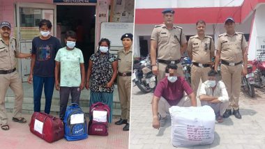 Uttarakhand: 5 Including Woman Arrested for Selling Ganja to Kanwariyas in Haridwar, Seize 45 kg of Ganja (See Pics)