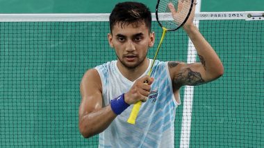 Lakshya Sen at Paris Olympics 2024, Badminton Free Live Streaming Online: Know TV Channel and Telecast Details for Men’s Singles Group Stage Match