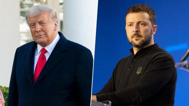 Donald Trump-Volodymyr Zelenskyy Hold Telephonic Conversation: Former US President Pledges To End Russia-Ukraine War During Call With Zelenskyy