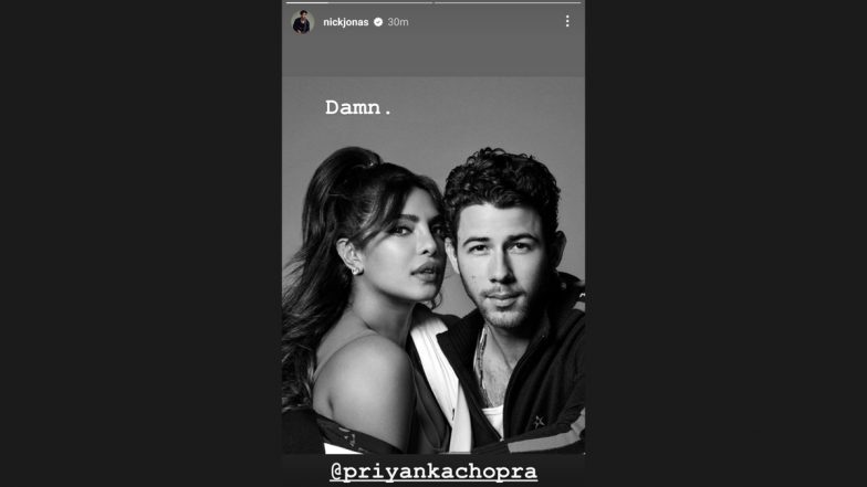 Nick Jonas’ Monochrome Snap With Wife Priyanka Chopra Radiates Cool Confidence!