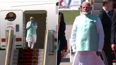 PM Modi Russia Visit: In a Rare Gesture, First Deputy Russian PM Denis Manturov To Accompany Prime Minister Narendra Modi to Hotel From Airport in Same Car