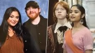 &lsquo;Harry Potter&rsquo; Stars Rupert Grint and Afshan Azad Reunite 19 Years After Their Yule Ball Date; Actress Says &lsquo;He&rsquo;s Still Not Asked Me To Dance&rsquo; (View Pics)