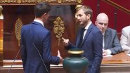 France: Left-Wing MPs Refuse Handshake With National Rally MP Flavien Termet, Francois Piquemal’s Rock-Paper-Scissors Motion Draws Attention (Watch Videos)