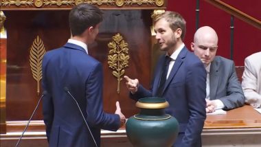 France: Left-Wing MPs Refuse Handshake With National Rally MP Flavien Termet, Francois Piquemal’s Rock-Paper-Scissors Motion Draws Attention (Watch Videos)