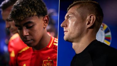 UEFA Euro 2024: Germany Midfielder Toni Kroos Calls Lamine Yamal ‘Most Dangerous Player’ Ahead of Facing Spain