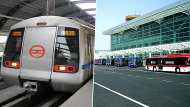 Airport Check-In at Delhi Metro Stations: DMRC Introduces Check-In Services for International Flight Passengers at 2 Stations; Check Timings, Features and Other Details Here