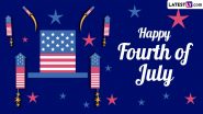 Happy Fourth of July 2024 HD Images for Free Download Online: Share 4th of July Wishes, WhatsApp Greetings and Wallpapers With Friends and Family on US Independence Day