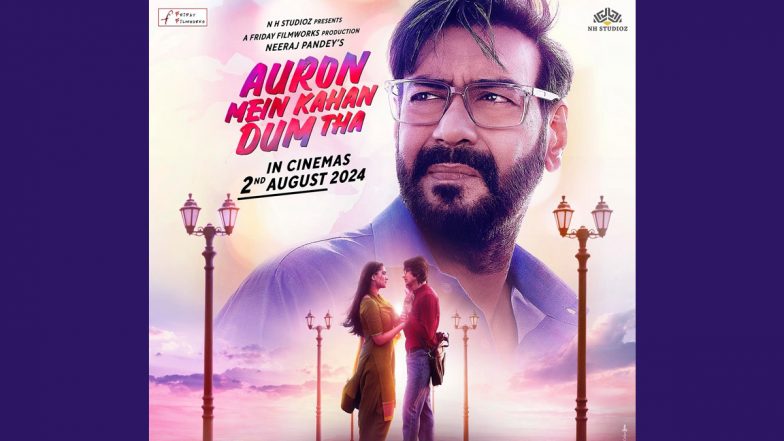 ‘Auron Mein Kahan Dum Tha’: Makers Unveil New Poster of Ajay Devgn As They Introduce His Character ‘Krishna’ (View Pic)