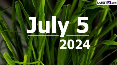 July 5, 2024 Special Days: Which Day Is Today? Know Holidays, Festivals, Events, Birthdays, Birth and Death Anniversaries Falling on Today's Calendar Date