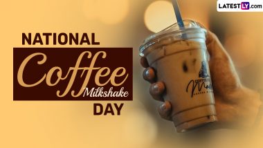 National Coffee Milkshake Day 2024 Date and Significance: Step-by-Step Recipe To Make Refreshing Coffee Milkshake at Home