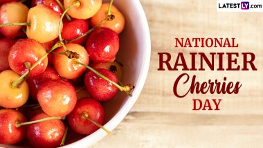 National Rainier Cherry Day 2024: Rich in Antioxidants, Excellent Source of Vitamin C – Know Nutritional Health Benefits of Rainier Cherries