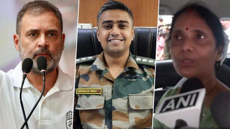 Captain Anshuman Singh’s Mother, Manju Singh Demands Scrapping of Agniveer Scheme