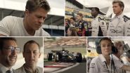 ‘F1’ Teaser: Brad Pitt Goes Vroom As He Leads APXGP in This Formula 1 Movie Produced by Lewis Hamilton (Watch Video)