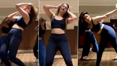 ‘Stree 2’: Tamannaah Bhatia Grabs All the Attention With Her Stunning Dance Moves on ‘Aaj Ki Raat’ Song (Watch Dance Practice Video)