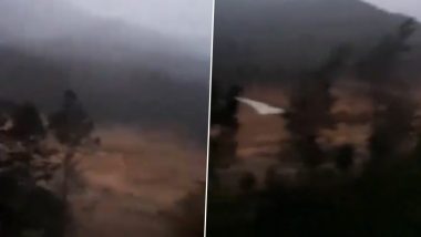 Landslide in Kerala: Several Feared Trapped As Massive Landslides Hit Various Areas in Wayanad (Watch Video)