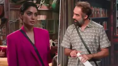 ‘Bigg Boss OTT 3’: Ranvir Shorey Shows Middle Finger to Sana Makbul After She Takes Personal Dig at His 13-Year-Old Son (Watch Video)