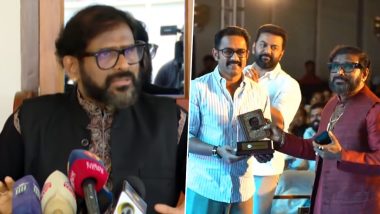 Ramesh Narayan Apologises to Asif Ali During Presscon for Rudely Snubbing Him at ‘Manorathangal’ Trailer Launch; Composer Claims He Didn’t Realise Actor Was Giving Him an Award (Watch Video)