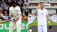 James Anderson Retires: England Legend Picks Sachin Tendulkar As the &lsquo;Best Batter&rsquo; He Has Bowled to in His Test Career