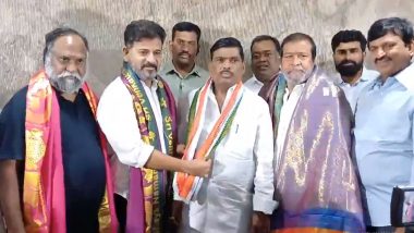 Telangana: G Mahipal Reddy Joins Congress in Presence of CM Revanth Reddy, 10th BRS MLA To Jump Ship in State