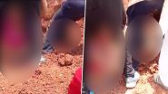Madhya Pradesh Shocker: Two Women Partially Buried in Murrum During Protest Against Road Construction in Rewa; Case Registered (Watch Video)