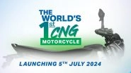 Bajaj CNG Bike Live Streaming: Watch Online Telecast of Launch of World&rsquo;s First CNG Motorcycle by Bajaj Auto, Know Specifications, Price and Other Details