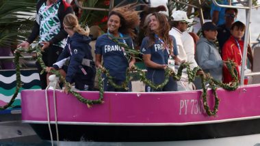 Paris Olympics 2024: Surfing Athletes Celebrate Opening Ceremony in Tahiti