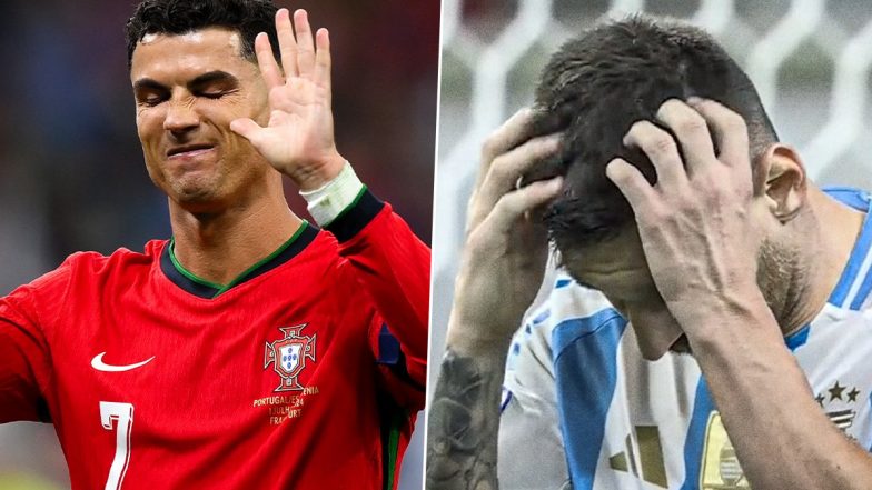 Lionel Messi, Cristiano Ronaldo Miss Respective Penalties in Space of A Week at Continental Championship Knock-Out Matches