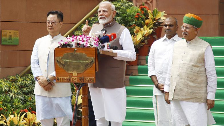 Budget Session 2024: All Political Parties Must Fight Together for Country for Next Five Years, Says PM Narendra Modi (Watch Video)