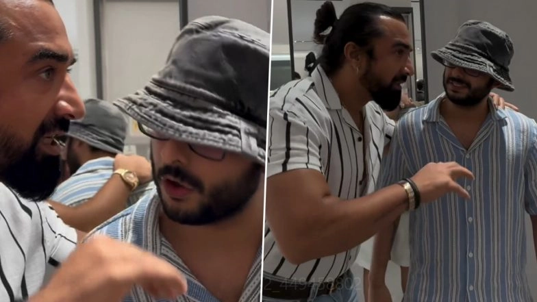 Ajaz Khan vs CarryMinati Controversy: YouTuber Apologises to &lsquo;Bigg Boss 7&prime; Famed Actor for Roasting; Check Out Netizens&rsquo; Reaction (Watch Video)