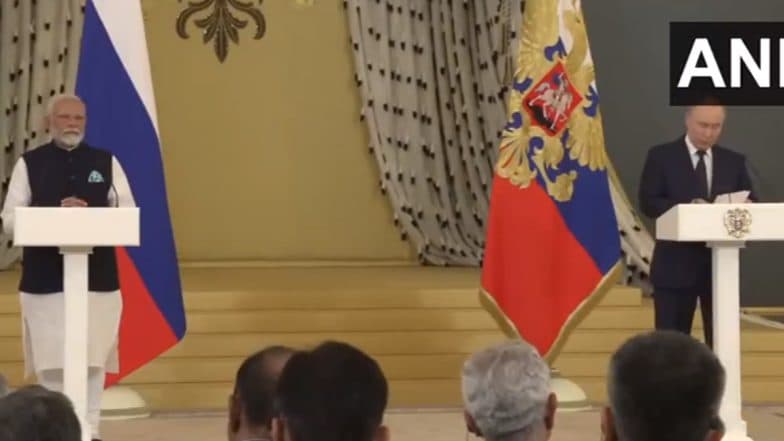 ‘Order of St Andrew the Apostle’ Award Conferred to PM Modi by Vladimir Putin